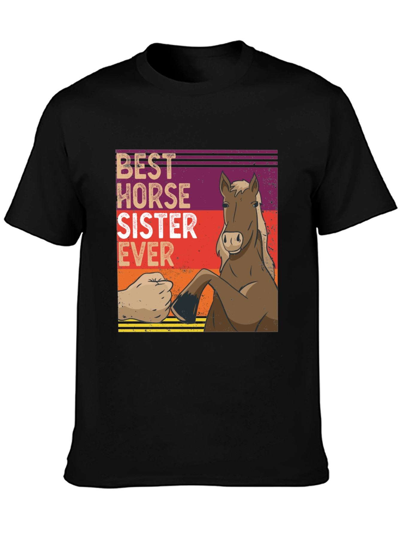 Best Horse Sister Ever Graphic T-Shirt