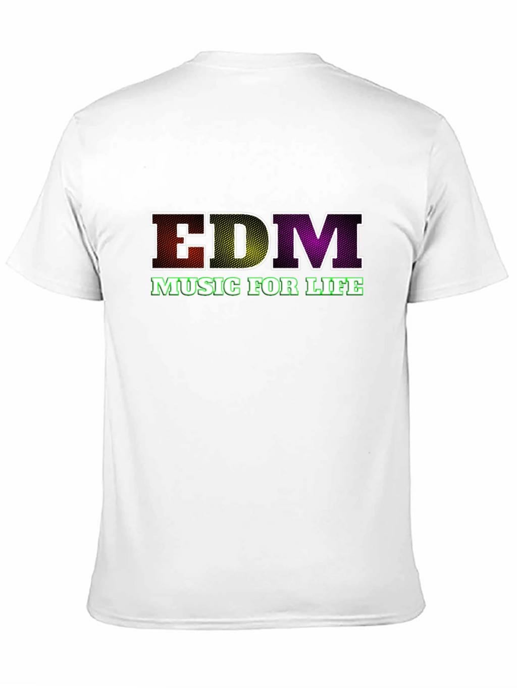 EDM Music for Life Black T-Shirt