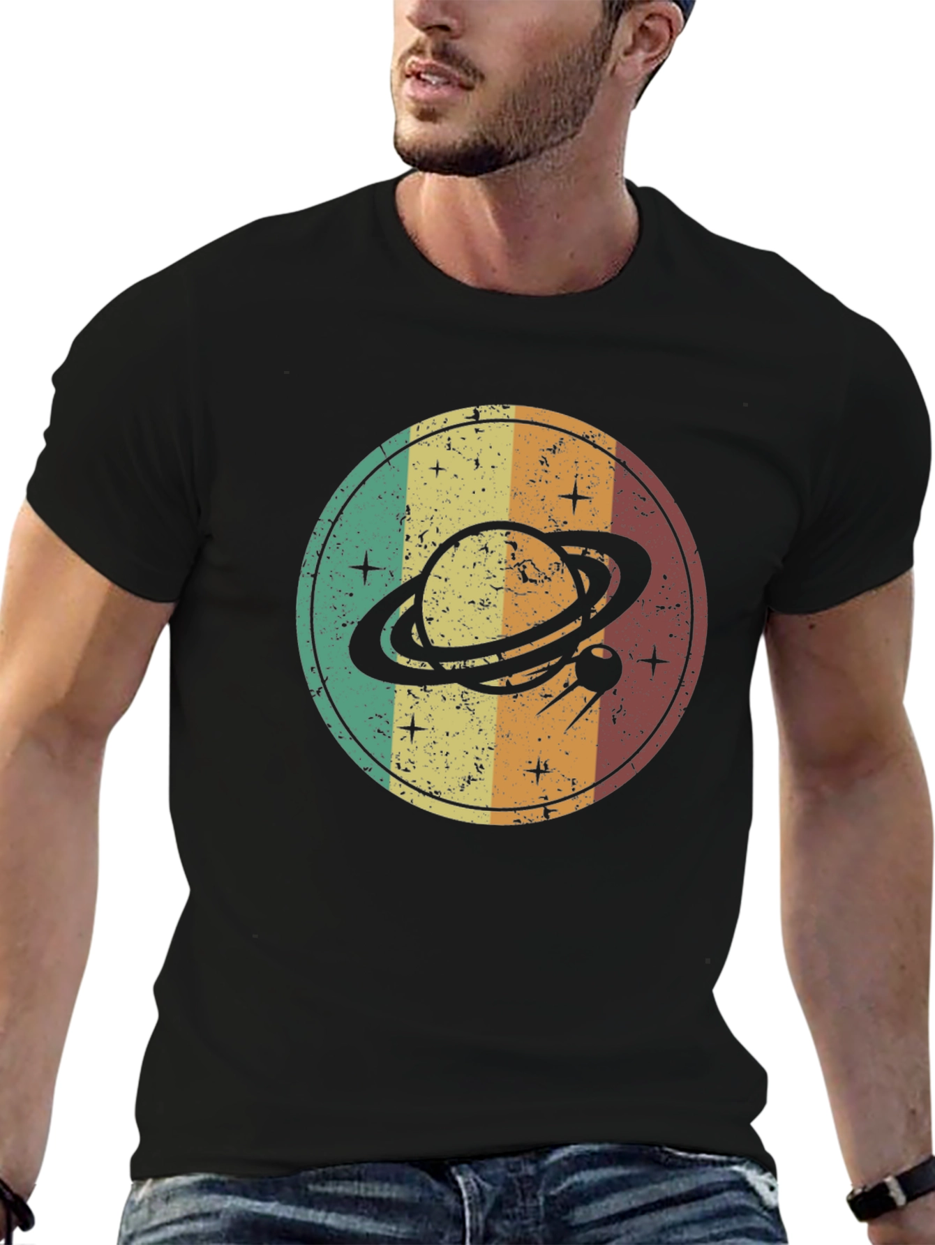 Retro Planet Graphic Tee