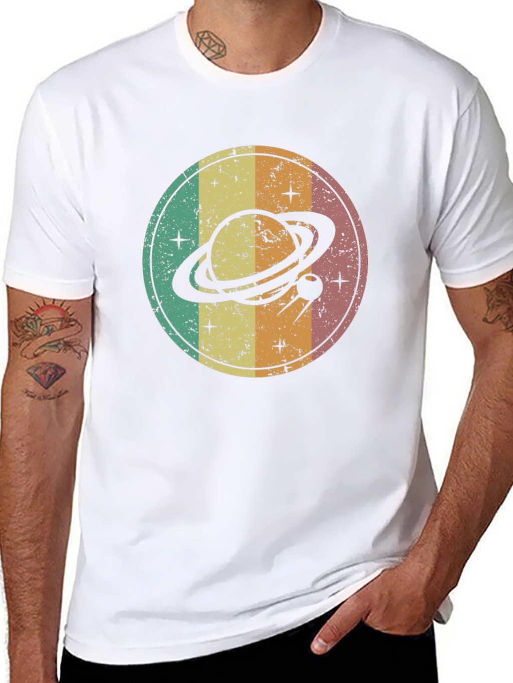 Retro Planet Graphic Tee