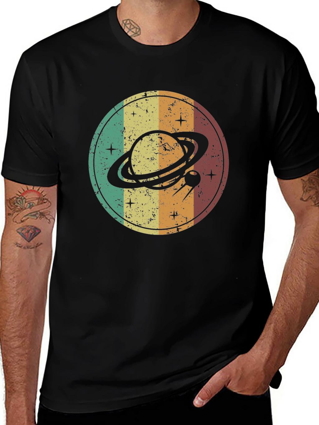 Retro Planet Graphic Tee