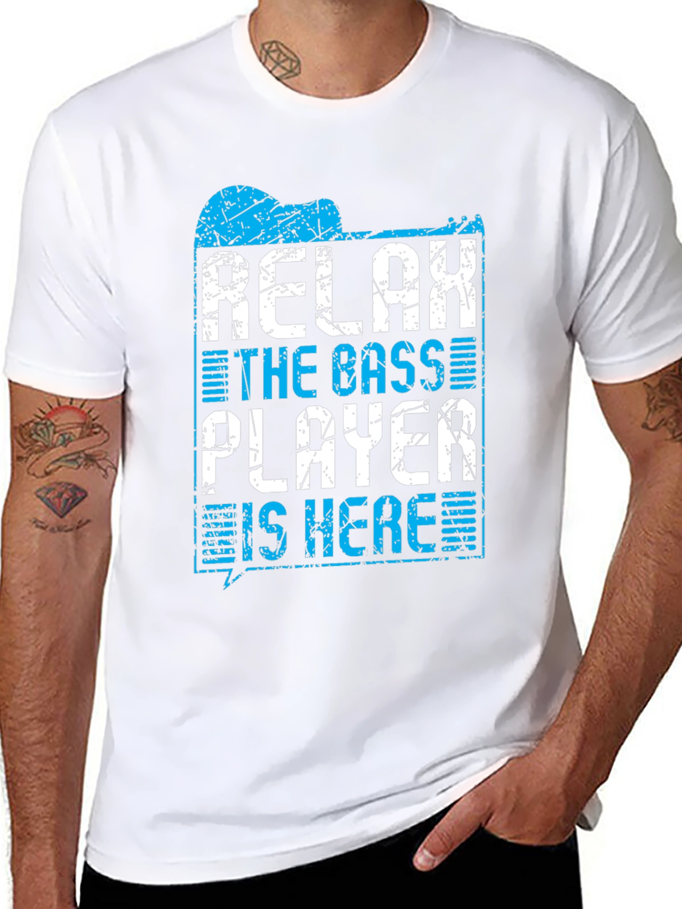 Relax The Bass Player Is Here T-Shirt