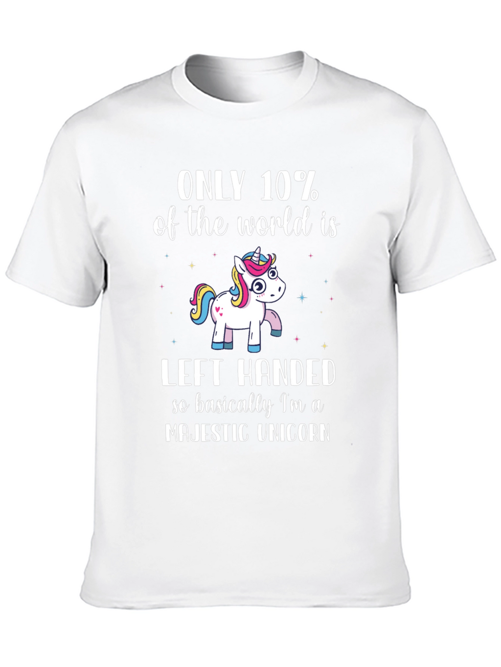 Left-Handed Majestic Unicorn T-Shirt