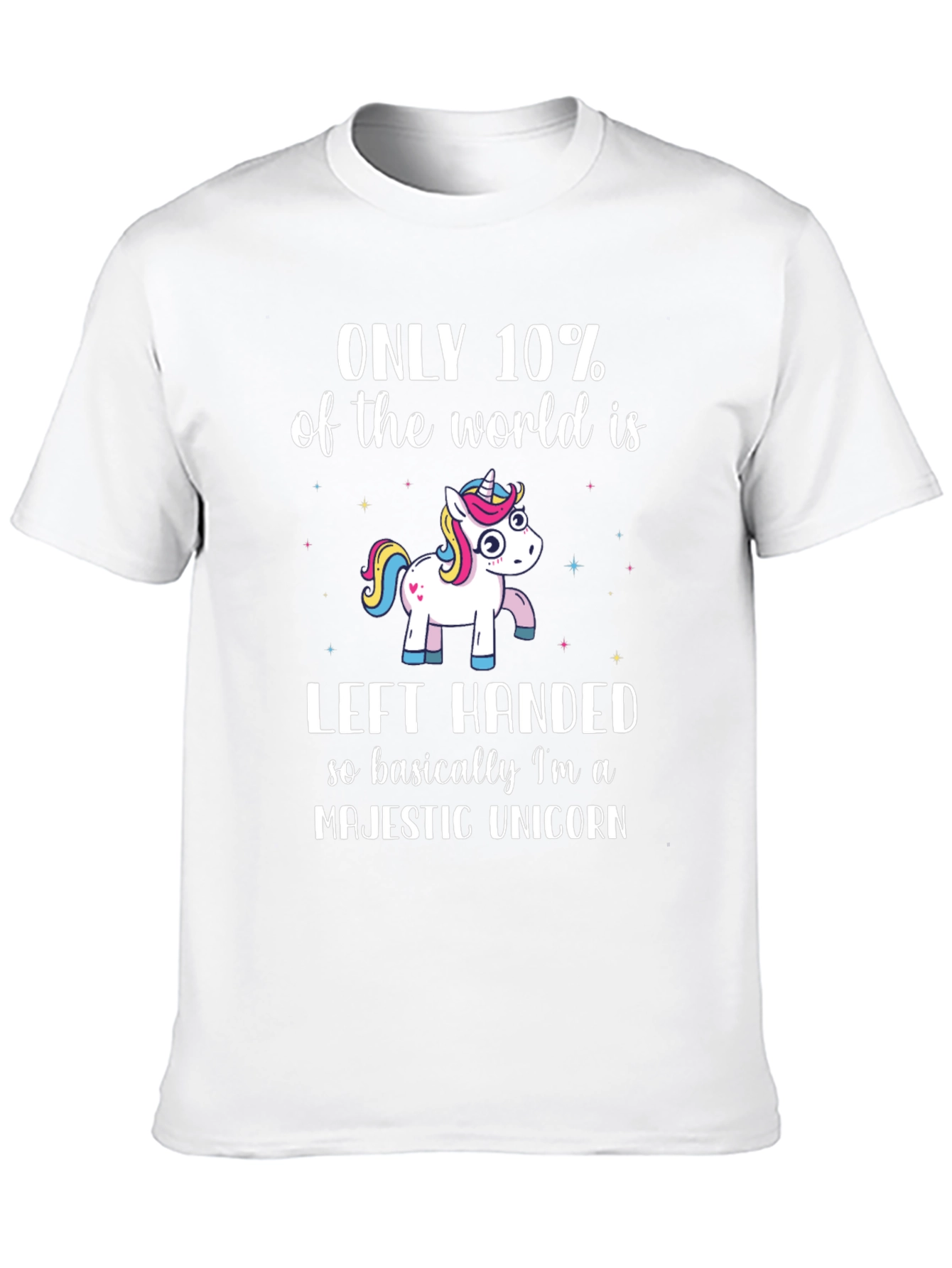 Left-Handed Majestic Unicorn T-Shirt