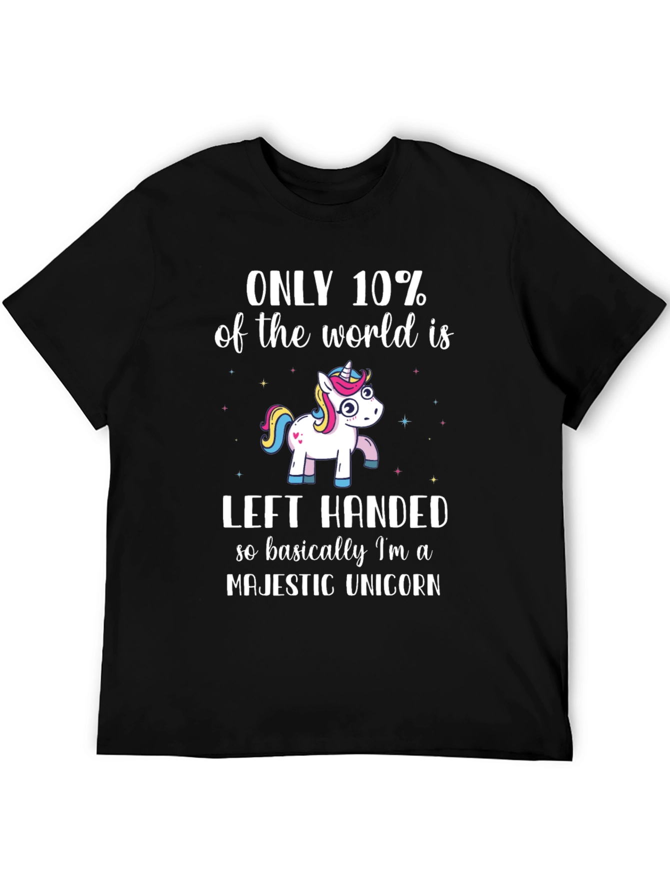 Left-Handed Majestic Unicorn T-Shirt