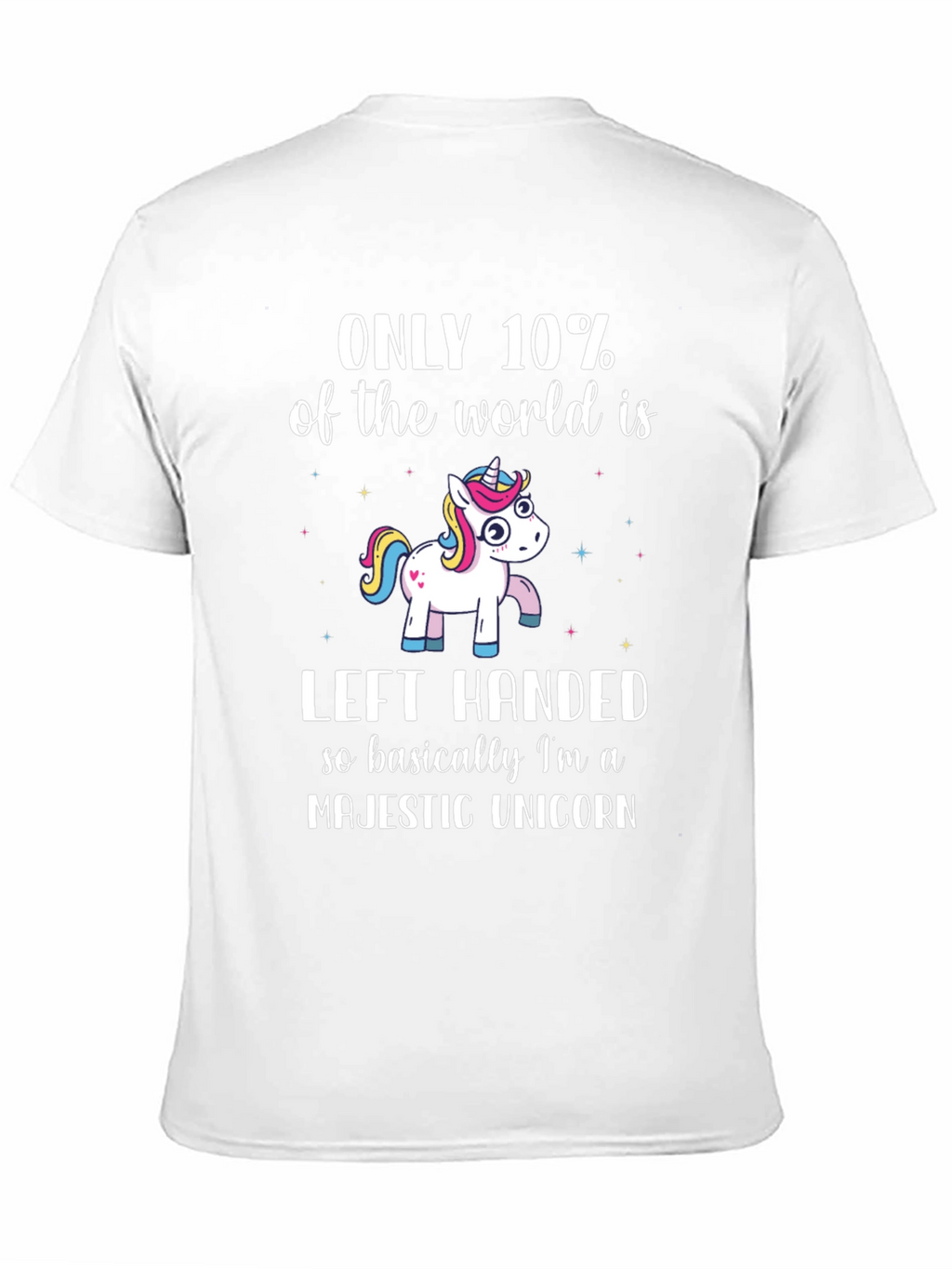 Left-Handed Majestic Unicorn T-Shirt