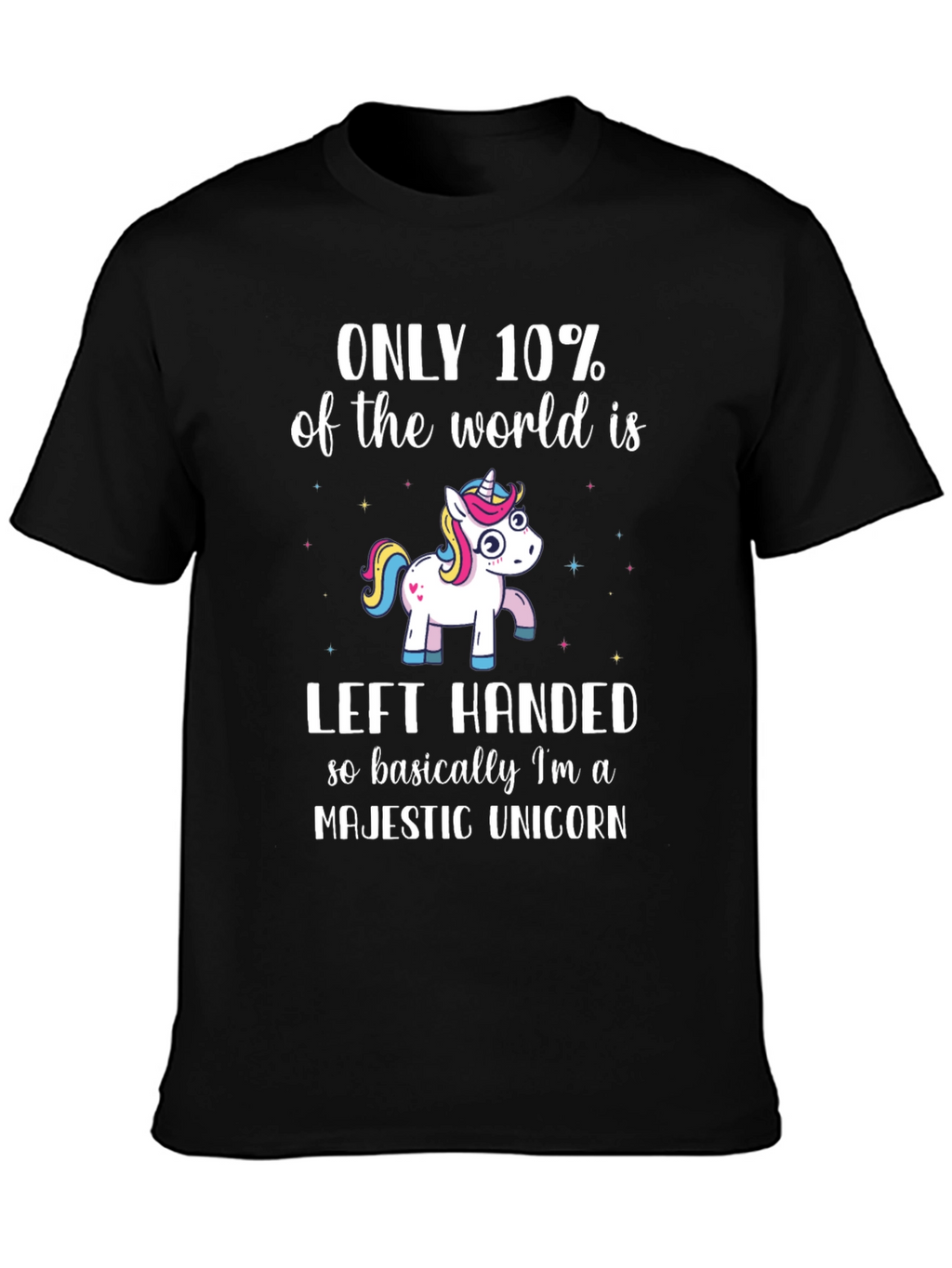 Left-Handed Majestic Unicorn T-Shirt