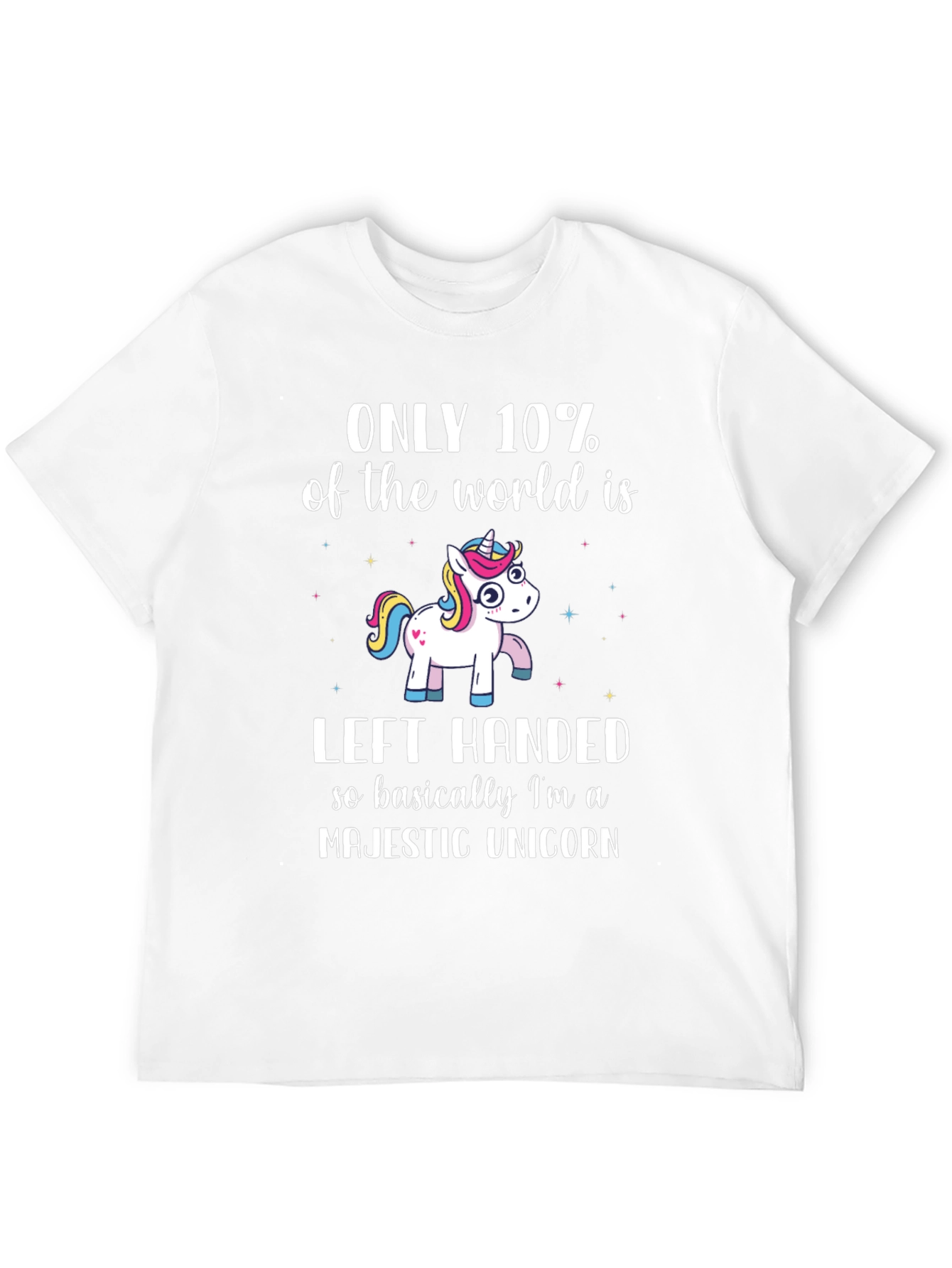 Left-Handed Majestic Unicorn T-Shirt