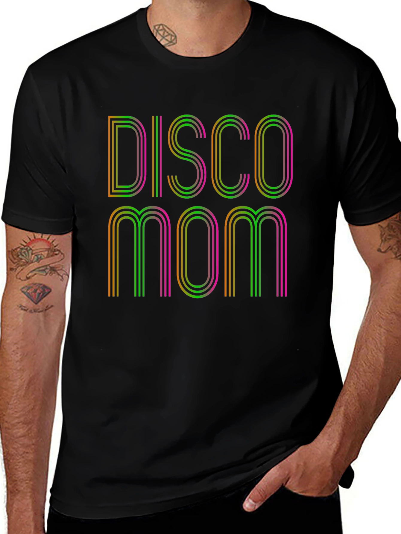 Disco Mom Retro Graphic Tee