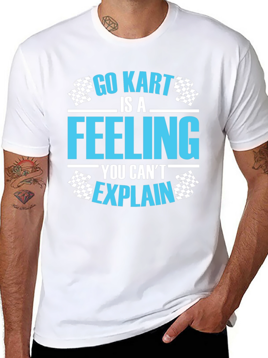 Go Kart Feeling Graphic Tee - Racer T-Shirt