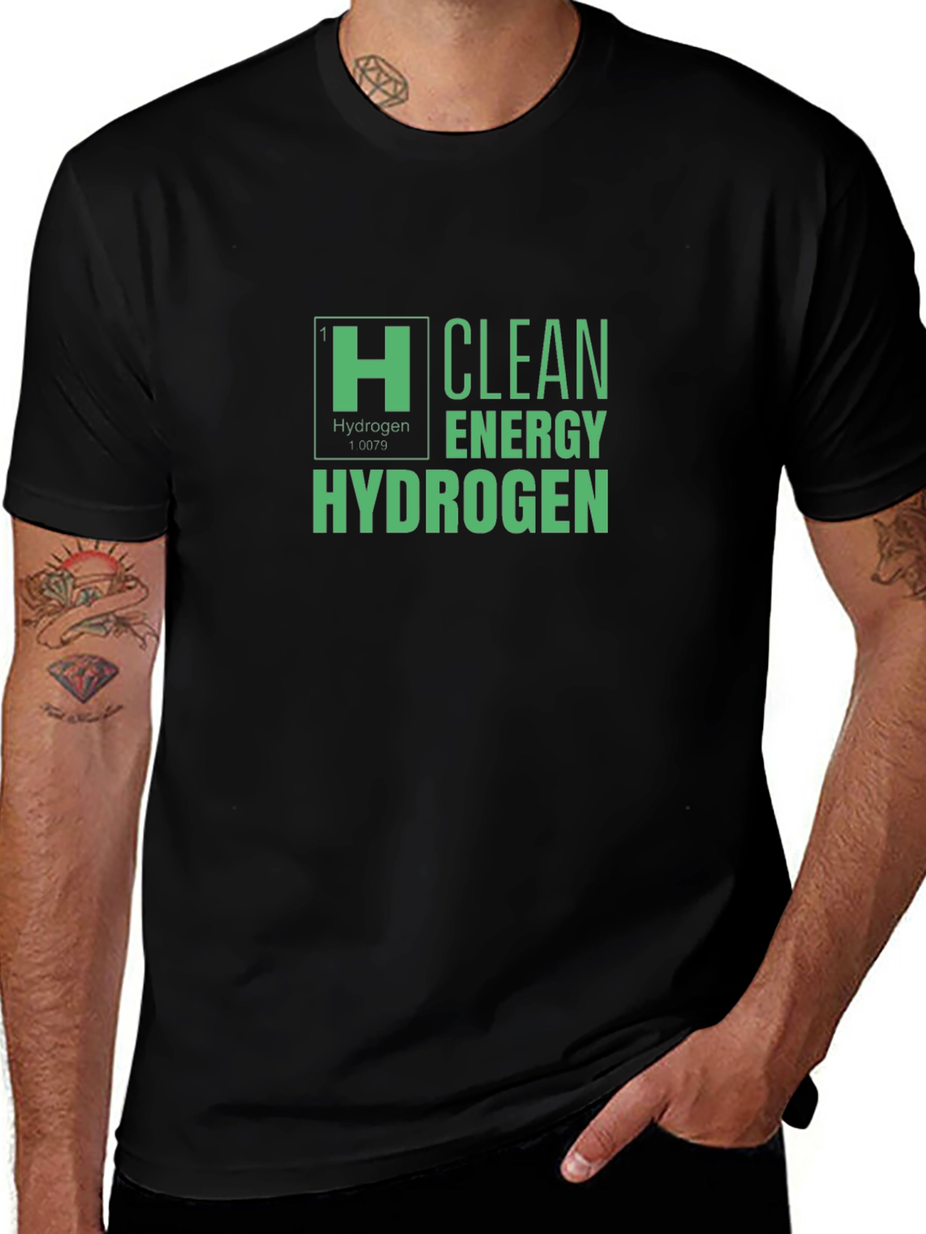 Hydrogen Clean Energy Graphic Tee