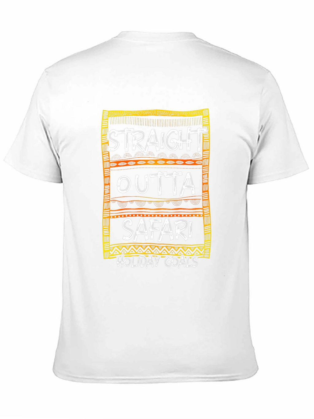 Straight Outta Safari Holiday Goals Graphic T-Shirt