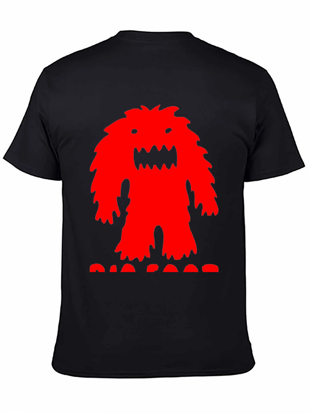 Monster Graphic Print Crew Neck T-Shirt