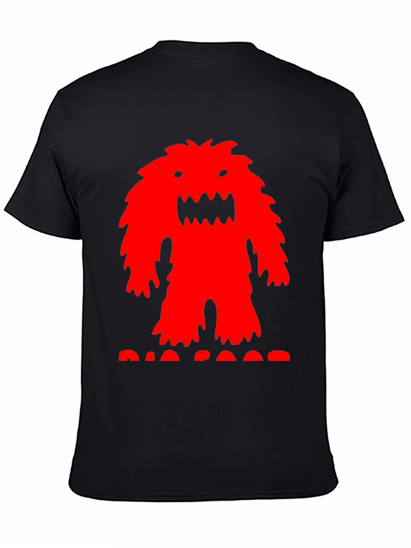 Monster Graphic Print Crew Neck T-Shirt