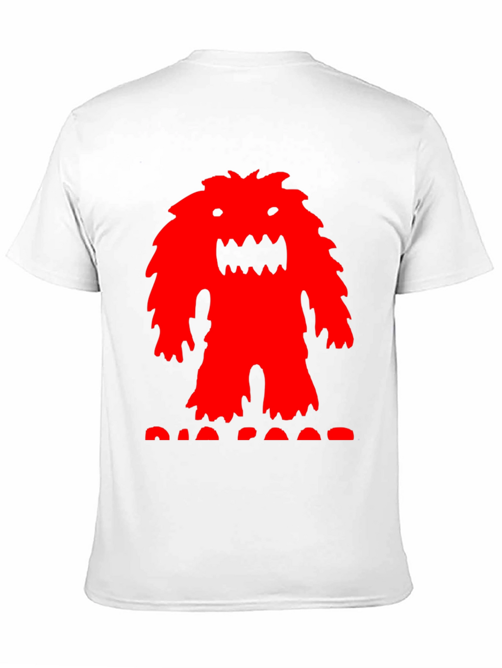 Monster Graphic Print Crew Neck T-Shirt