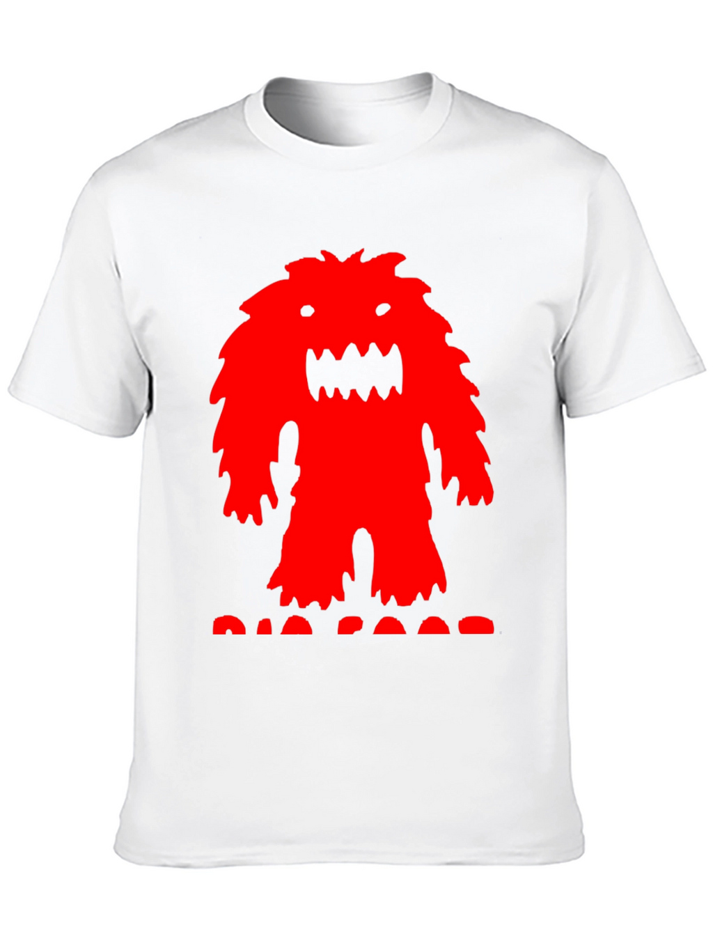 Monster Graphic Print Crew Neck T-Shirt