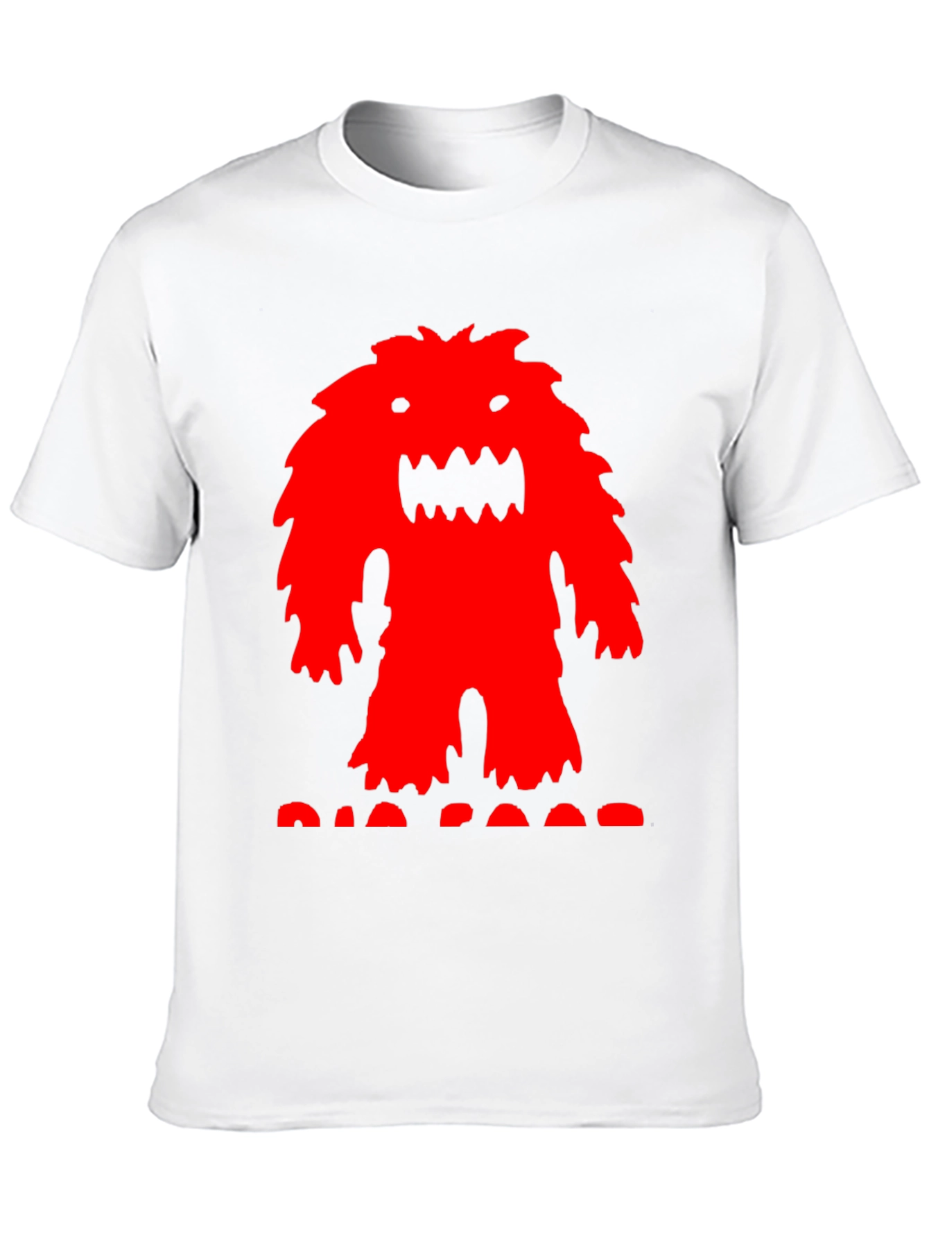 Monster Graphic Print Crew Neck T-Shirt