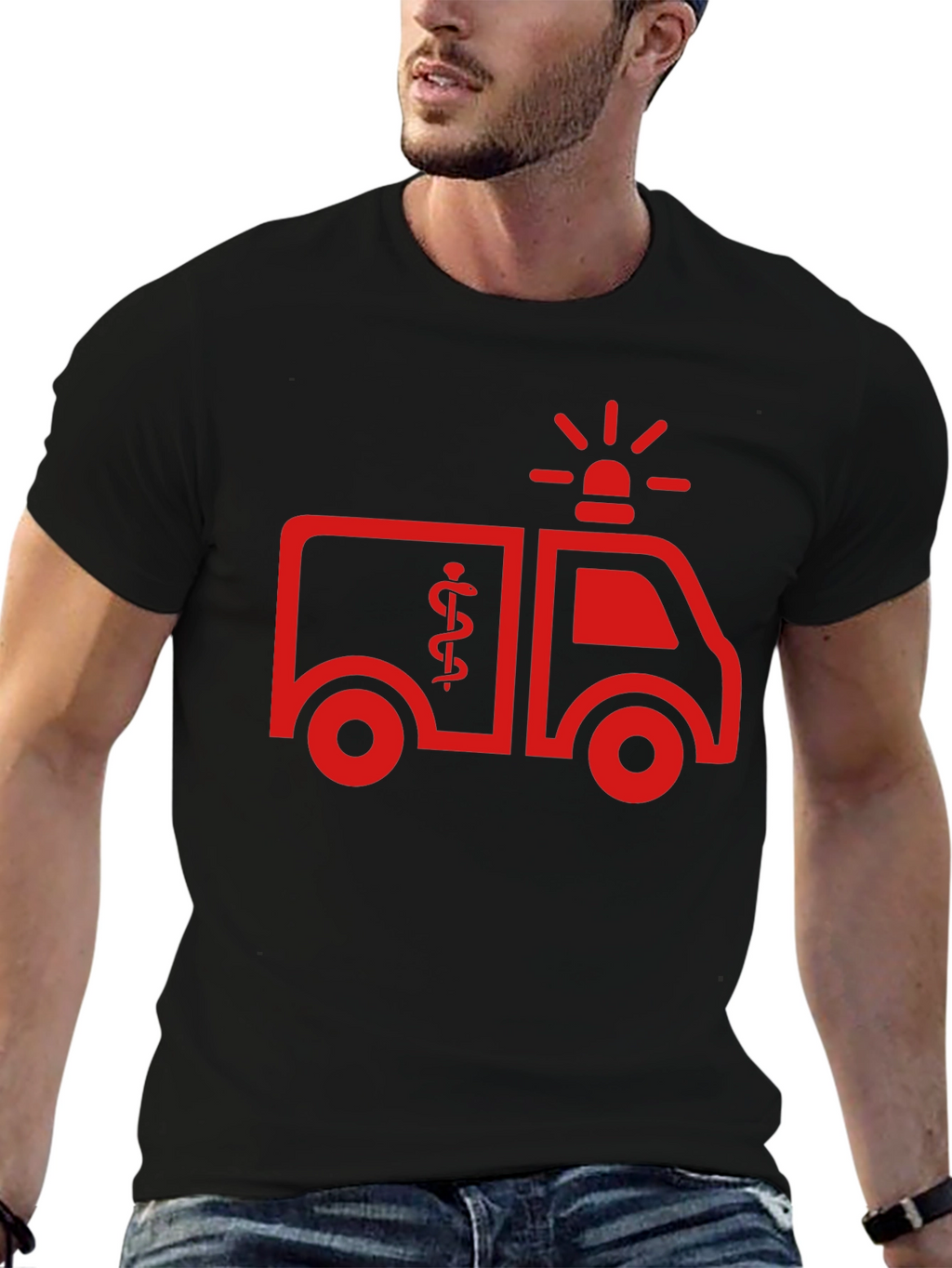 Medical Vehicle Graphic T-Shirt