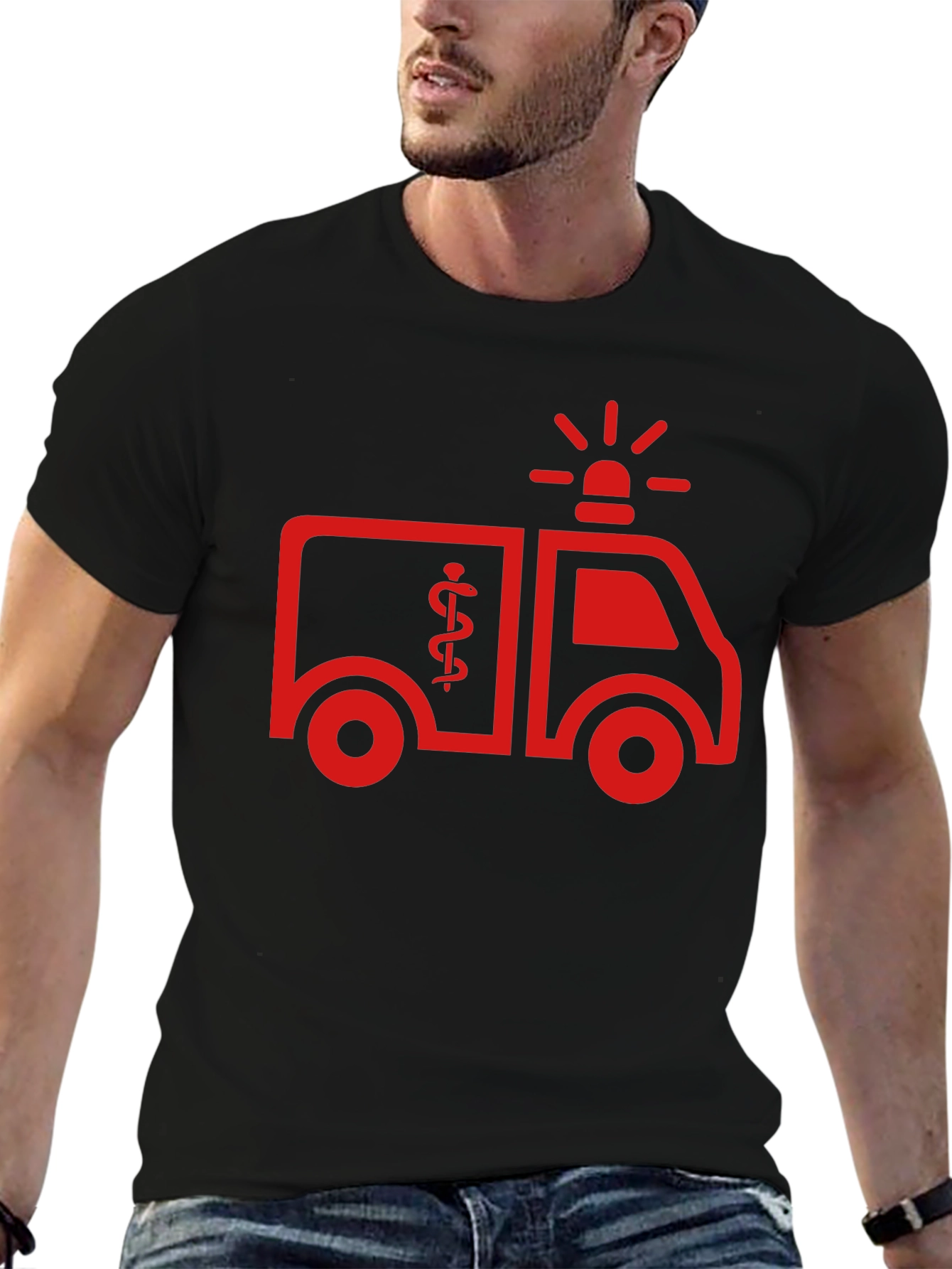 Medical Vehicle Graphic T-Shirt