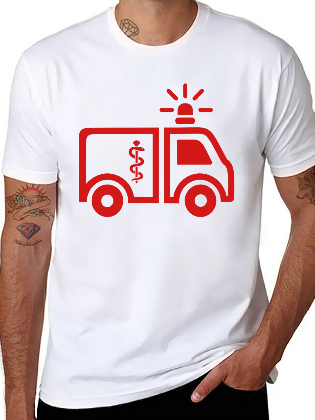 Medical Vehicle Graphic T-Shirt