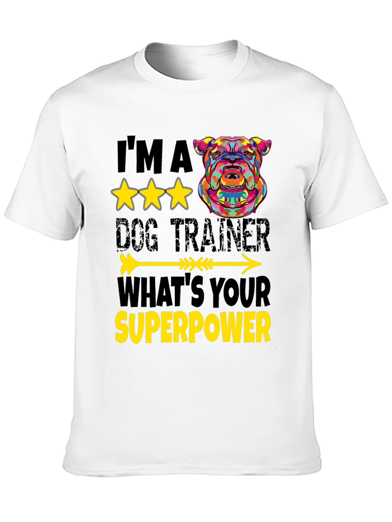 Dog Trainer Superpower T-Shirt - Unique Graphic Tee