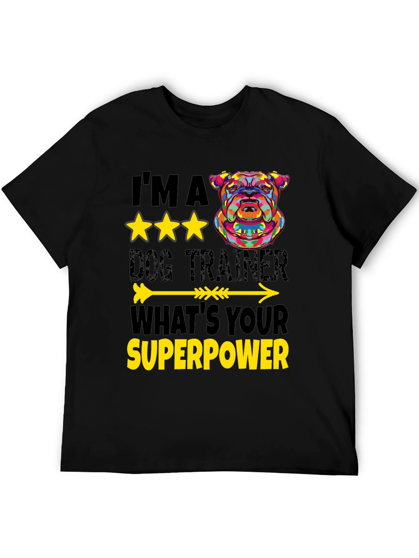 Dog Trainer Superpower T-Shirt - Unique Graphic Tee