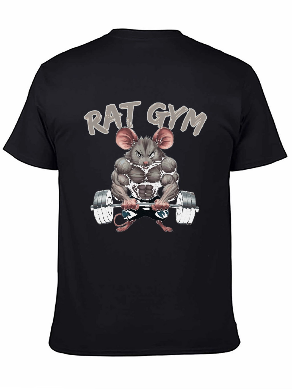 Rat Gym T-Shirt - Funny Workout Tee