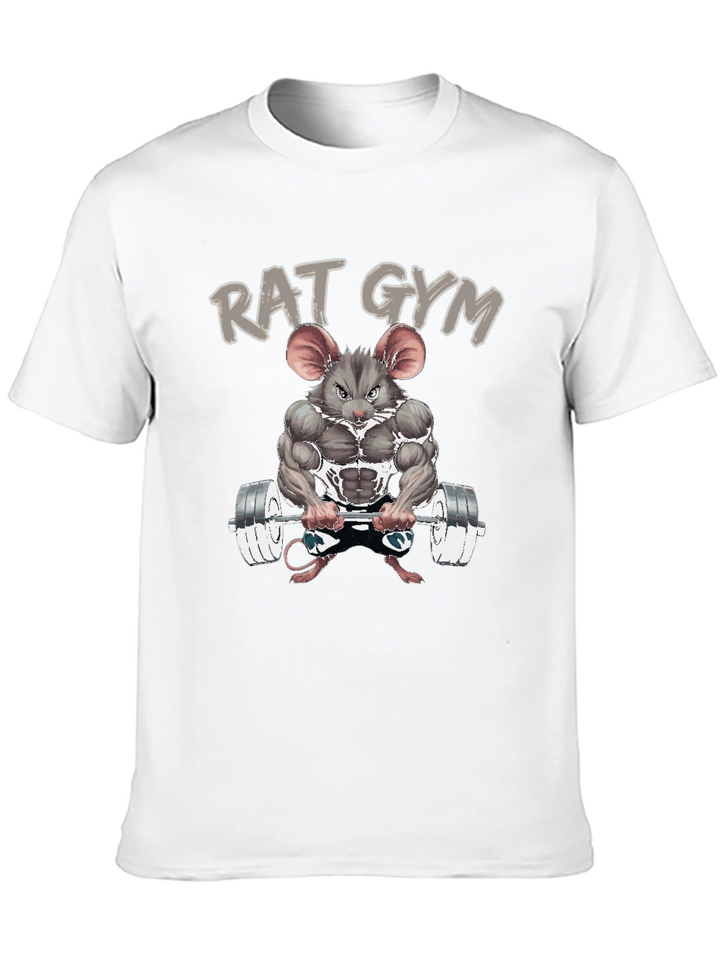 Rat Gym T-Shirt - Funny Workout Tee