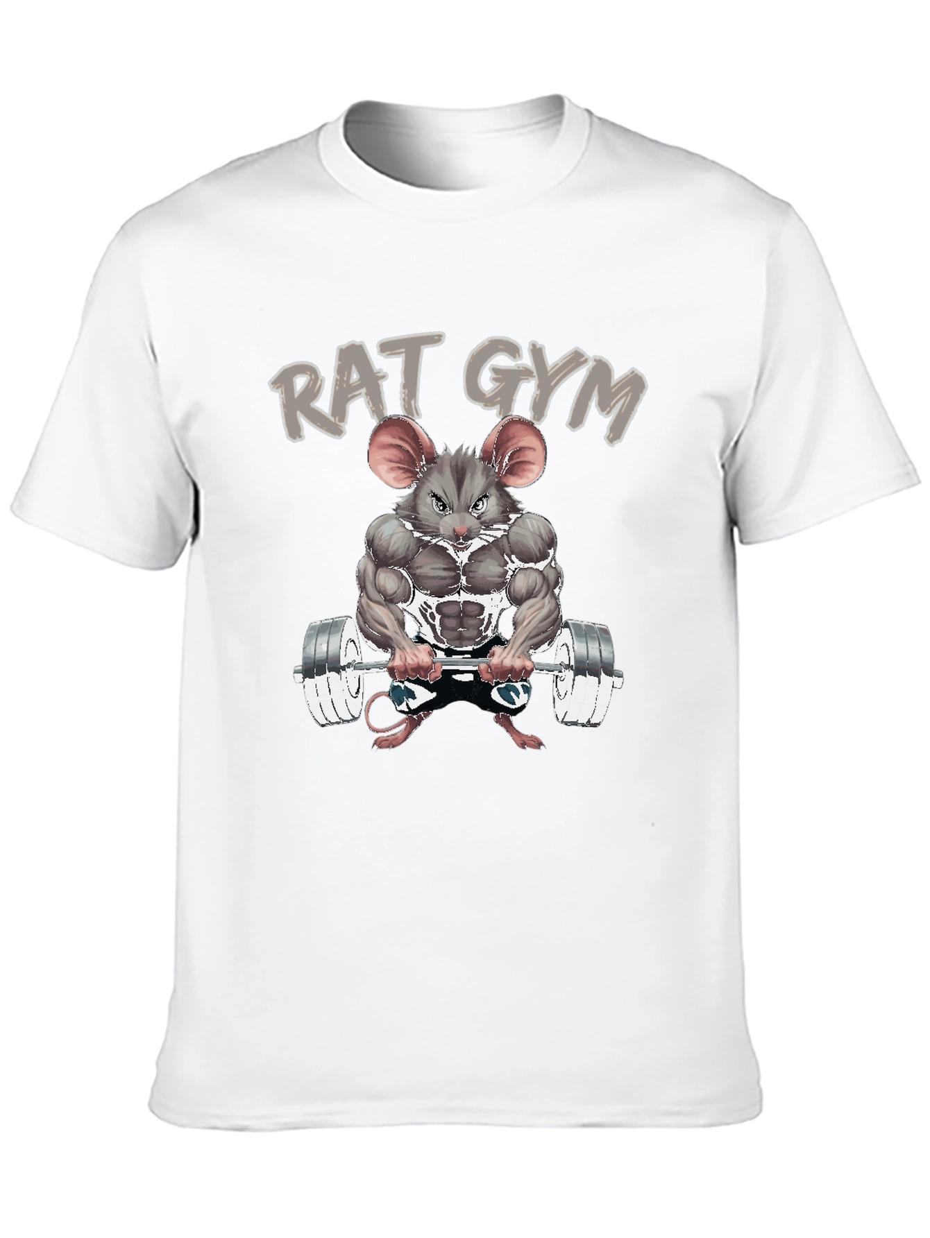 Rat Gym T-Shirt - Funny Workout Tee
