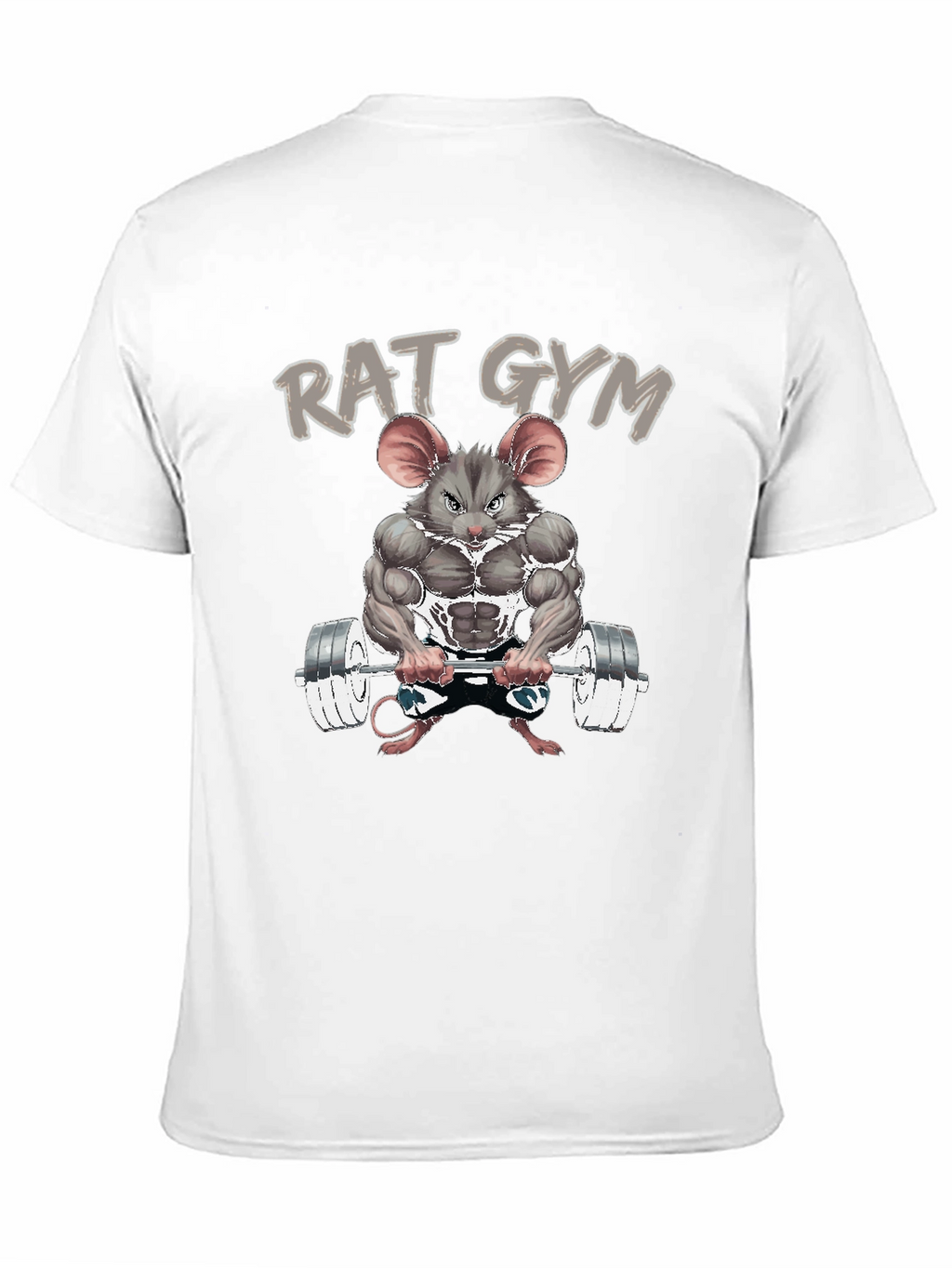 Rat Gym T-Shirt - Funny Workout Tee