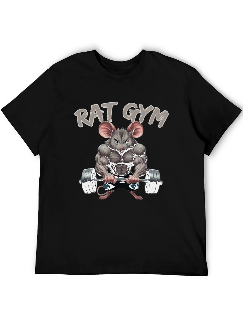 Rat Gym T-Shirt - Funny Workout Tee