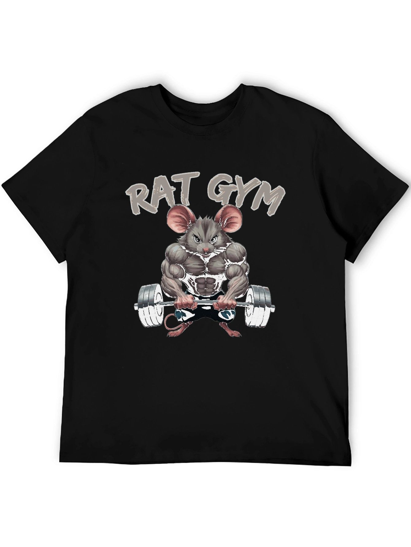 Rat Gym T-Shirt - Funny Workout Tee