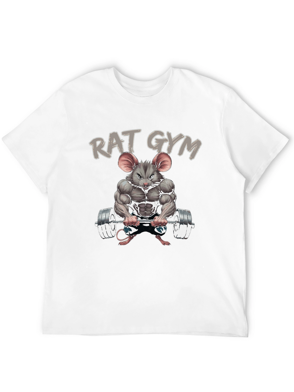 Rat Gym T-Shirt - Funny Workout Tee