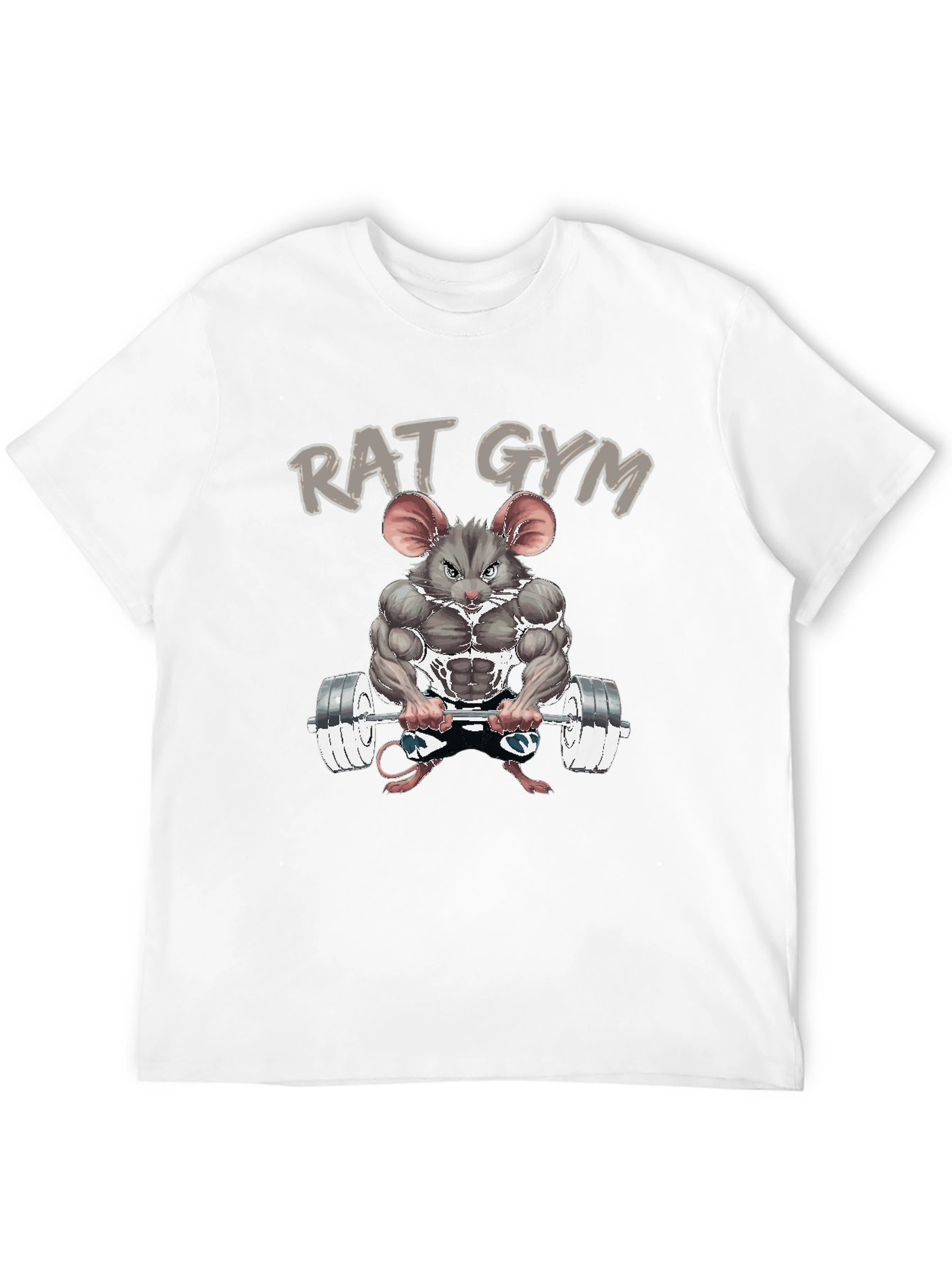 Rat Gym T-Shirt - Funny Workout Tee