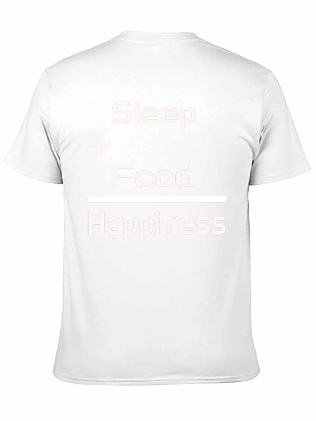 Sleep + Food = Happiness Graphic Tee
