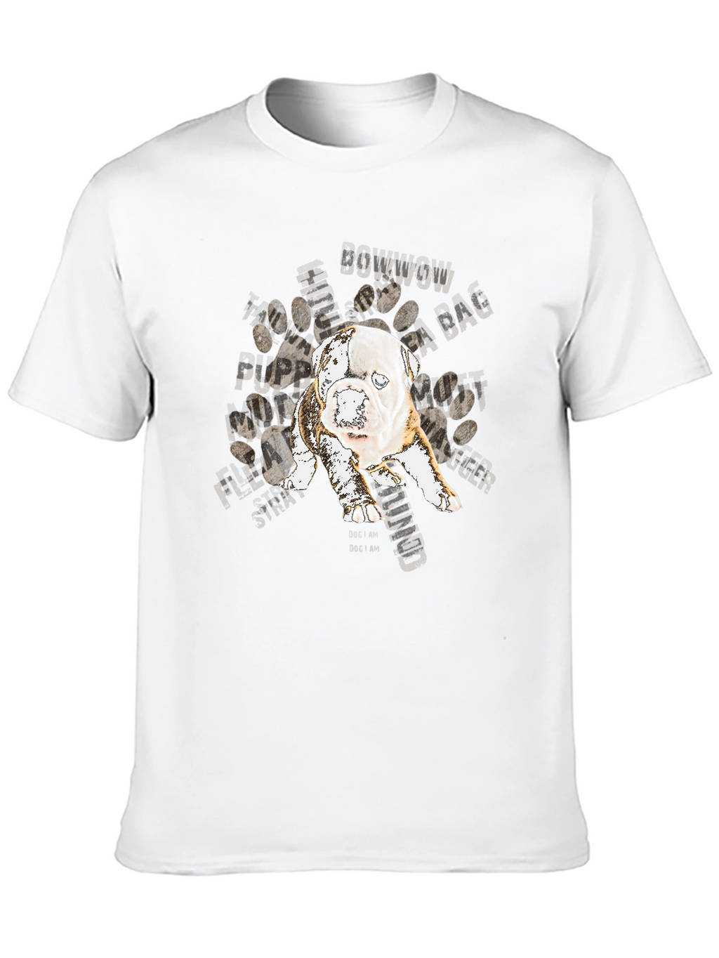 Dog Graphic T-Shirt - BowWow Design
