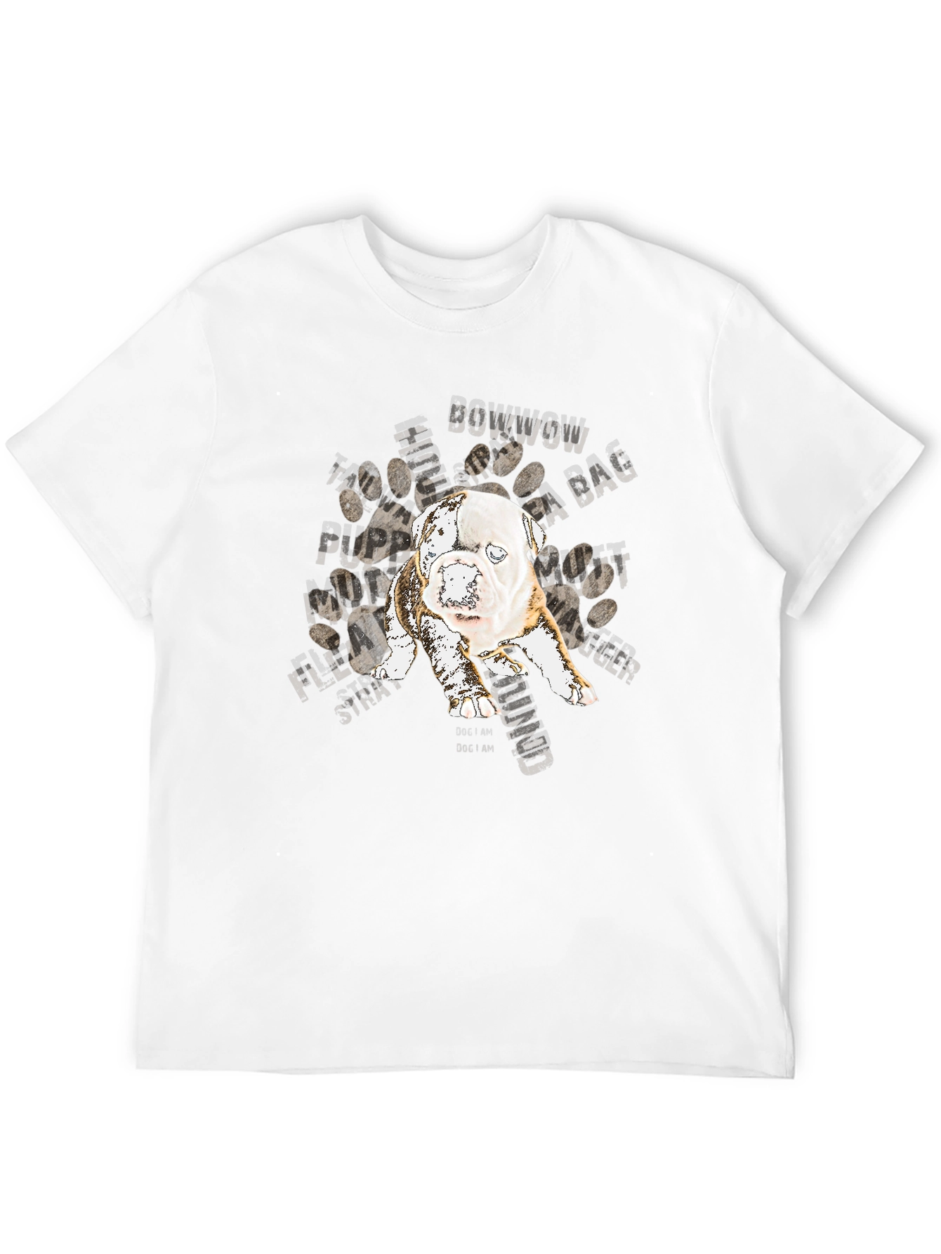 Dog Graphic T-Shirt - BowWow Design