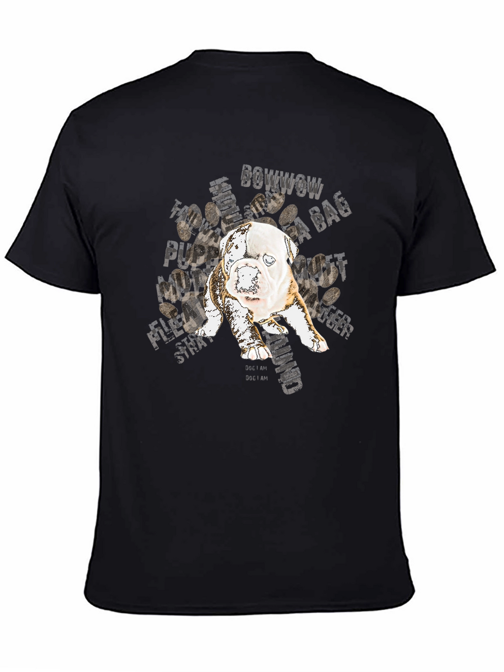 Dog Graphic T-Shirt - BowWow Design