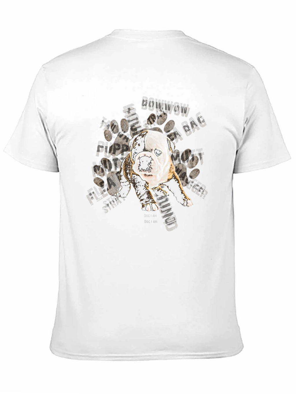 Dog Graphic T-Shirt - BowWow Design