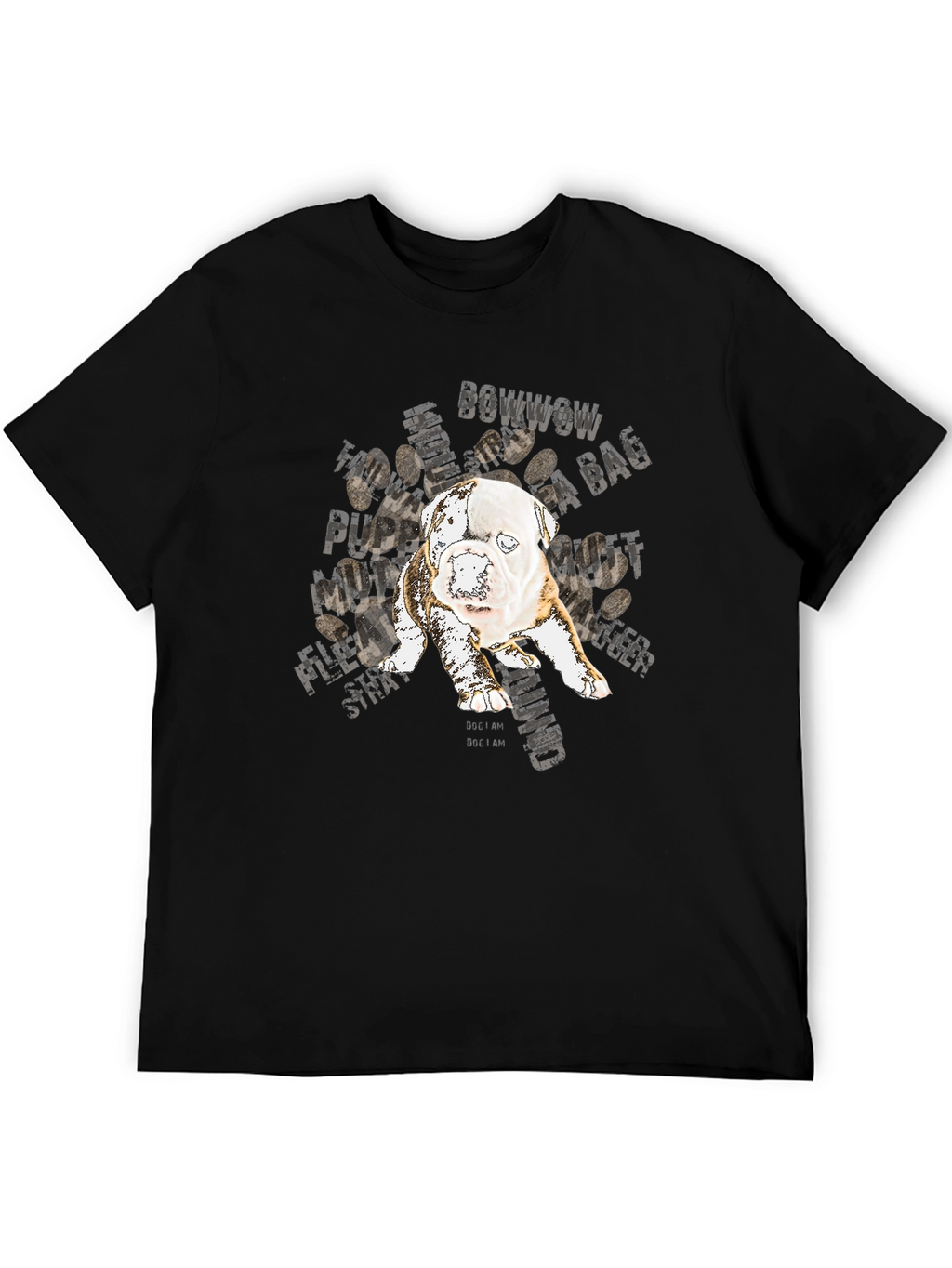 Dog Graphic T-Shirt - BowWow Design