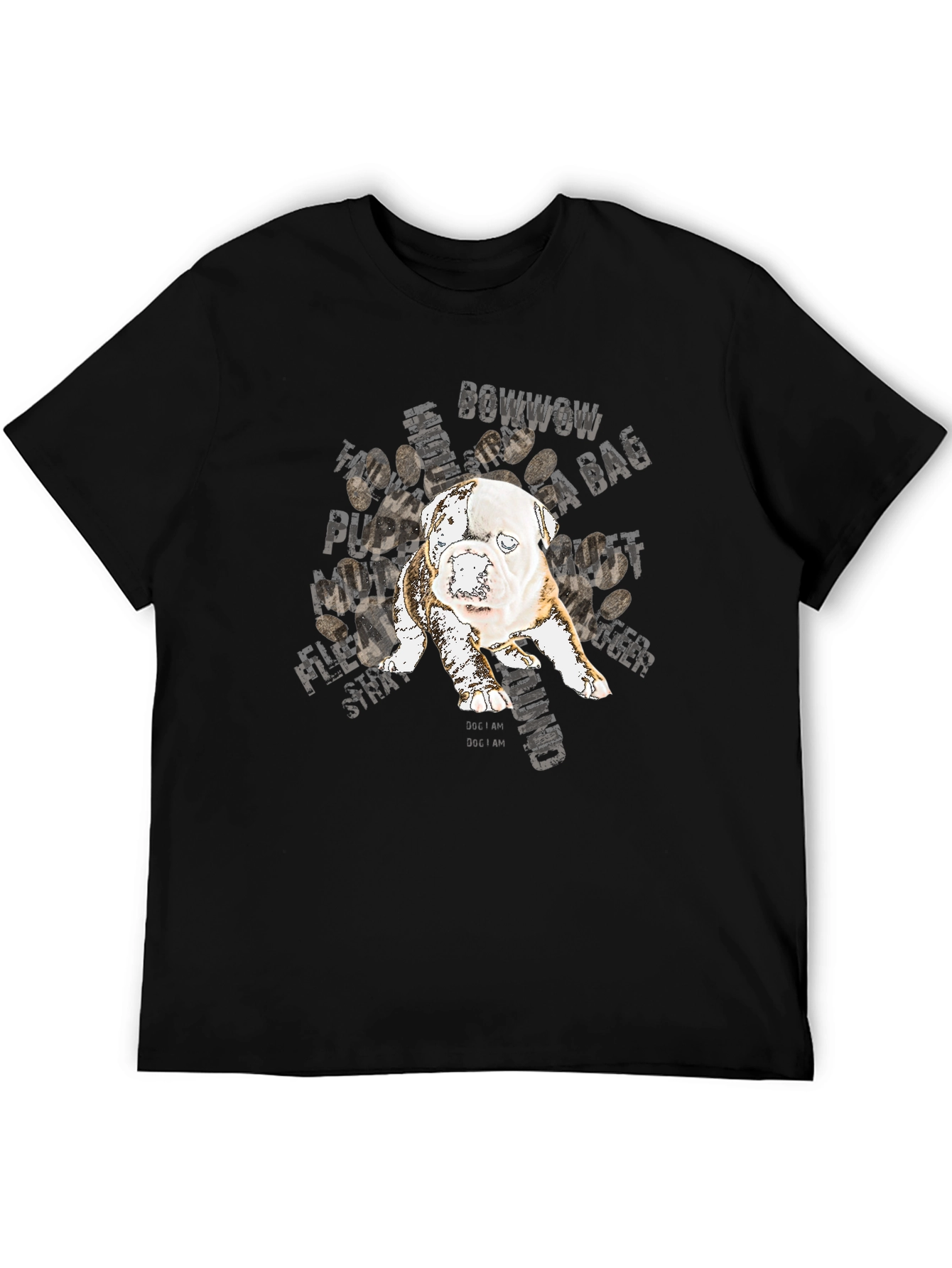 Dog Graphic T-Shirt - BowWow Design