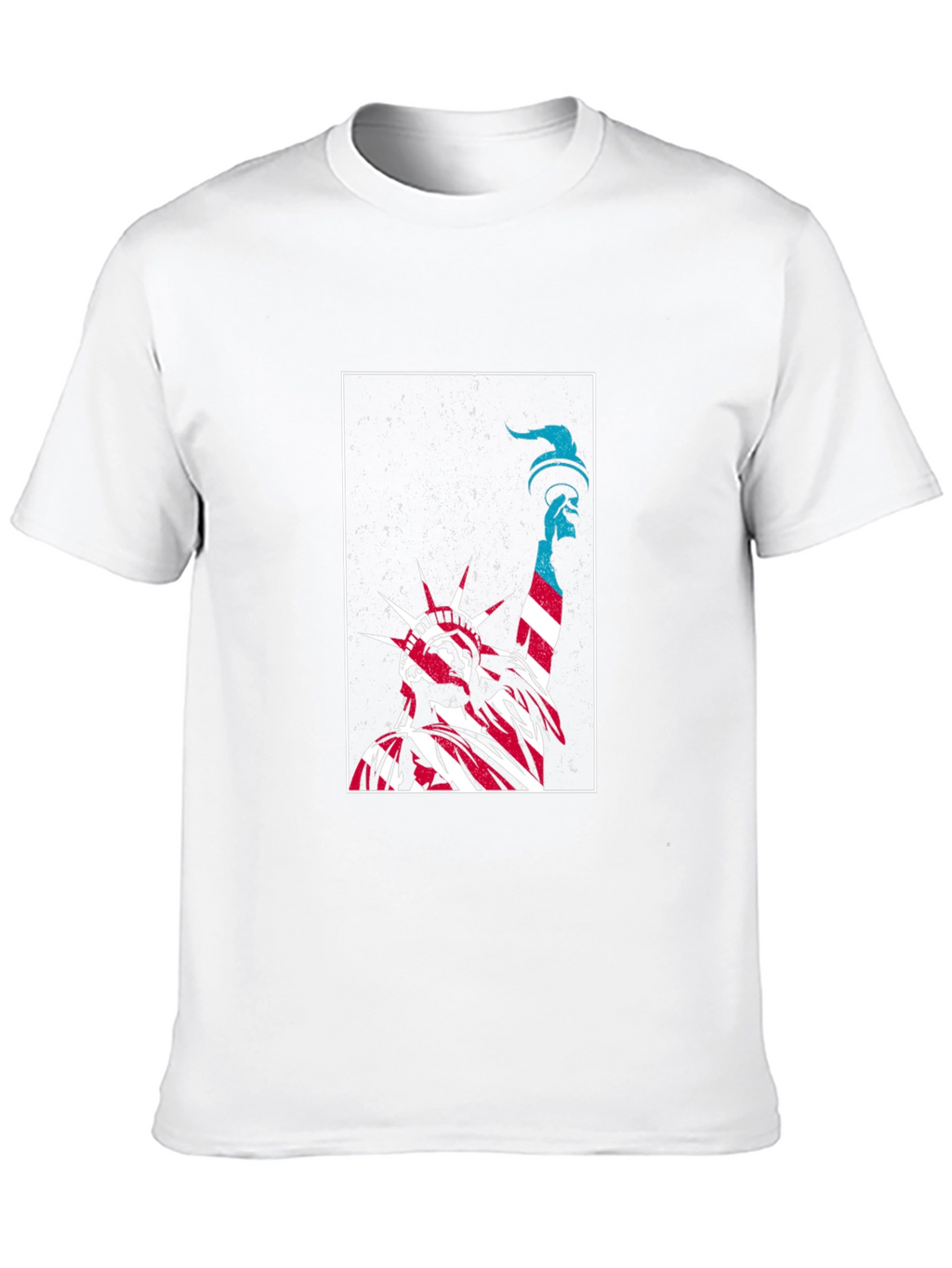 Statue of Liberty Graphic Tee - Patriotic Black T-Shirt