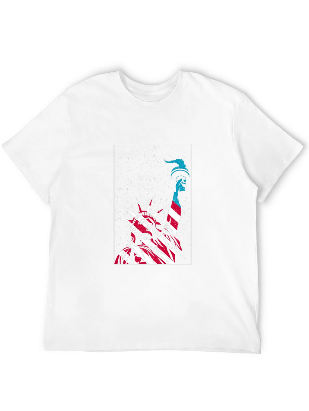 Statue of Liberty Graphic Tee - Patriotic Black T-Shirt