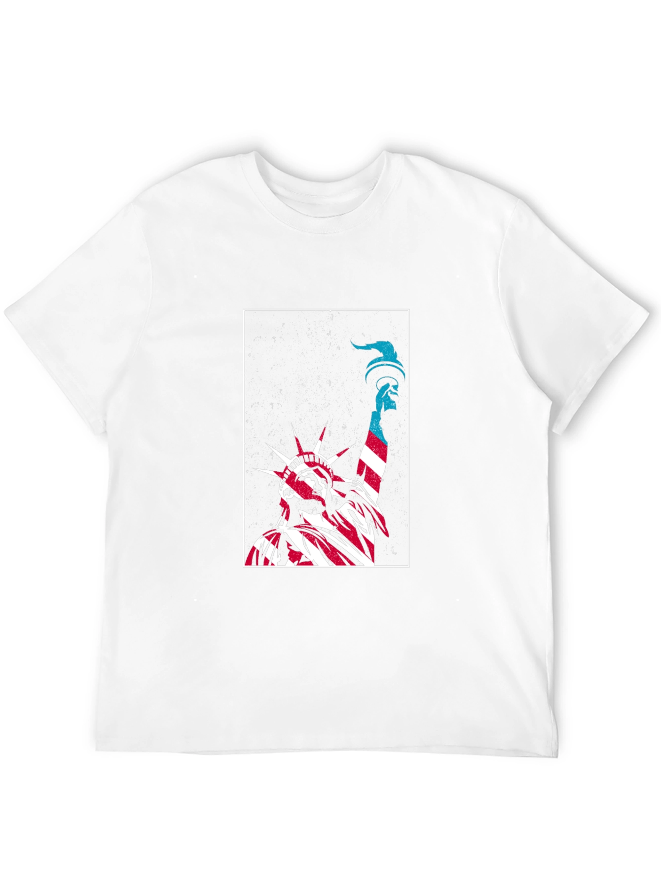 Statue of Liberty Graphic Tee - Patriotic Black T-Shirt