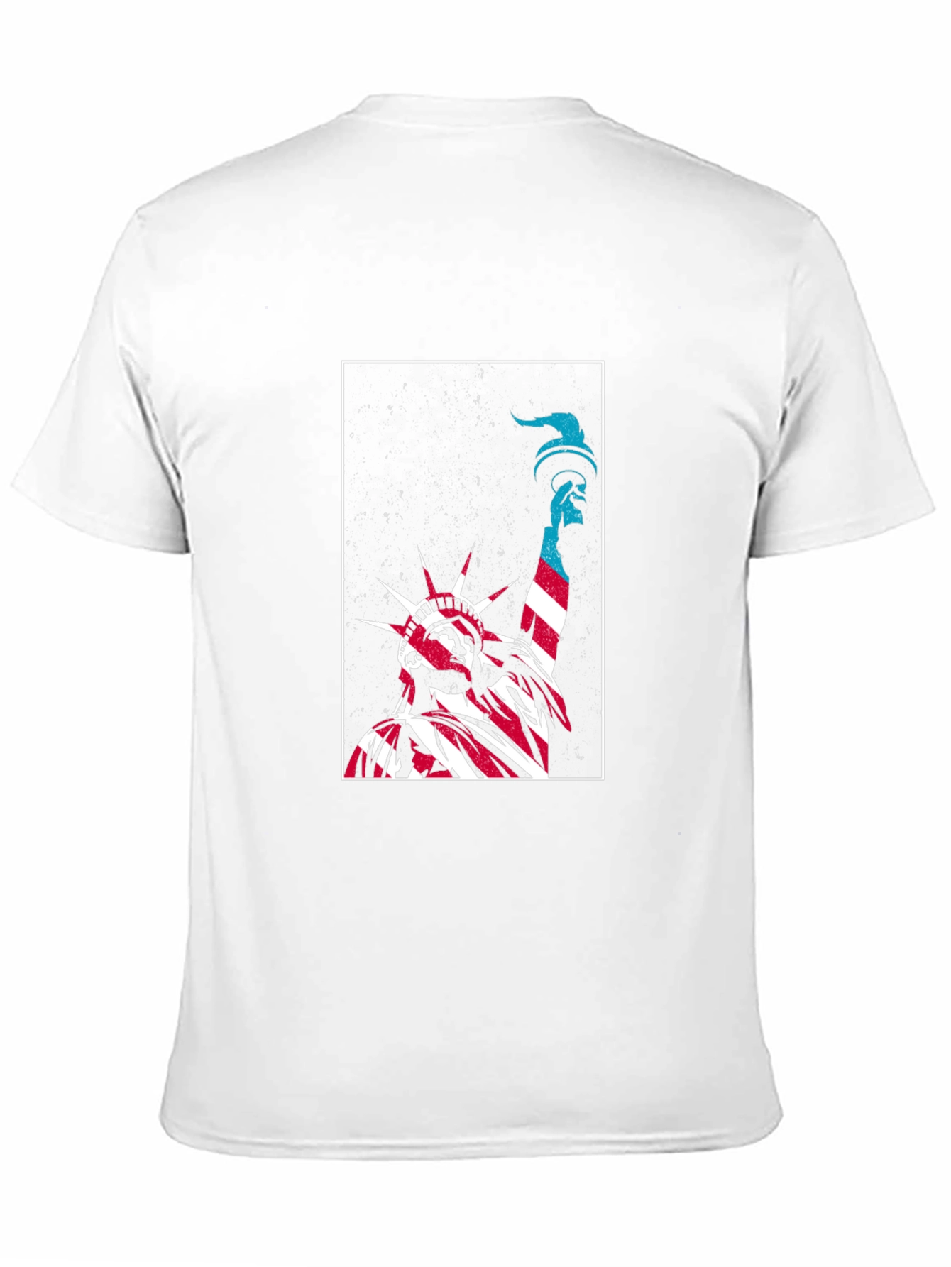 Statue of Liberty Graphic Tee - Patriotic Black T-Shirt