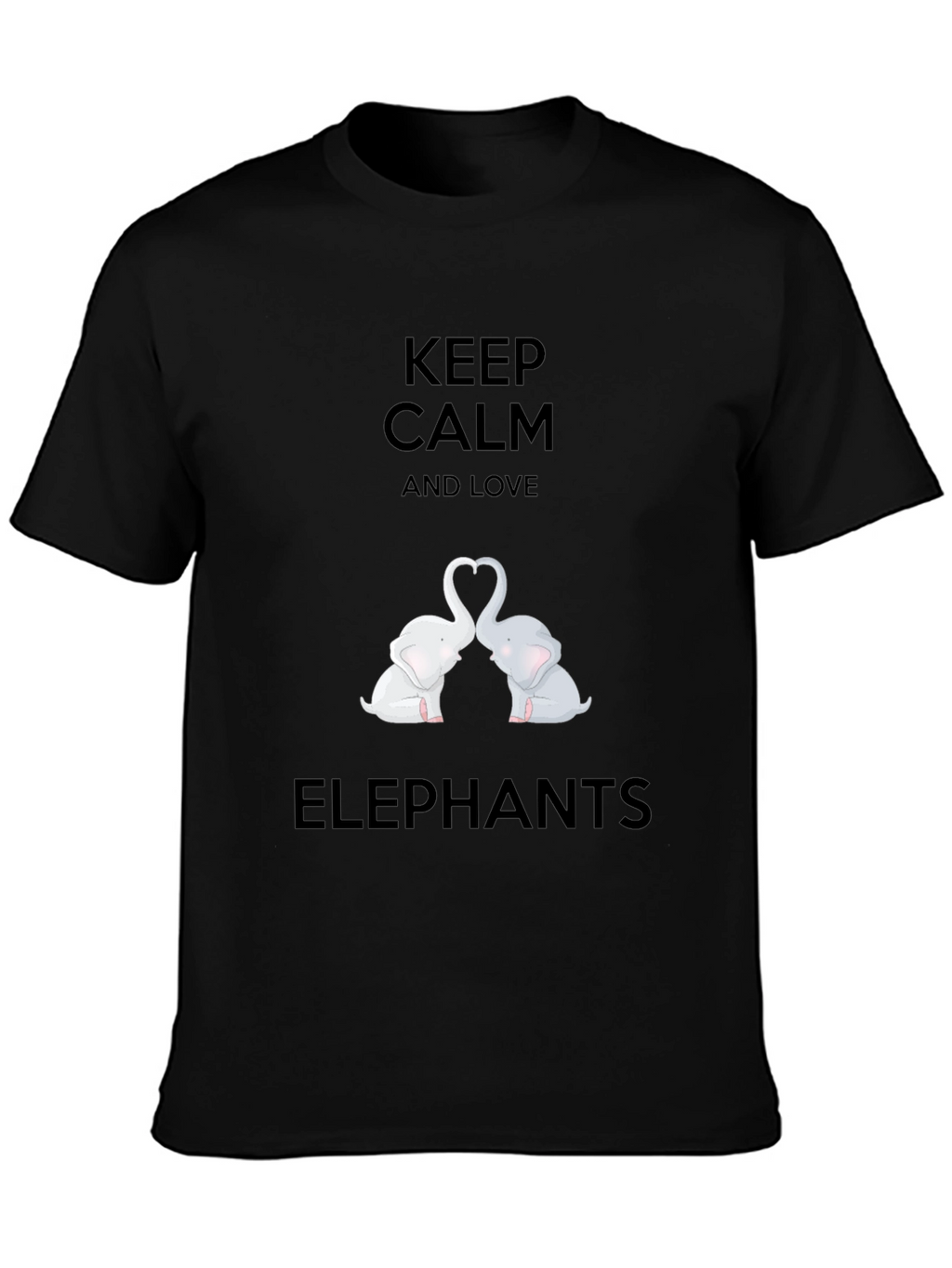 Keep Calm Love Elephants T-Shirt