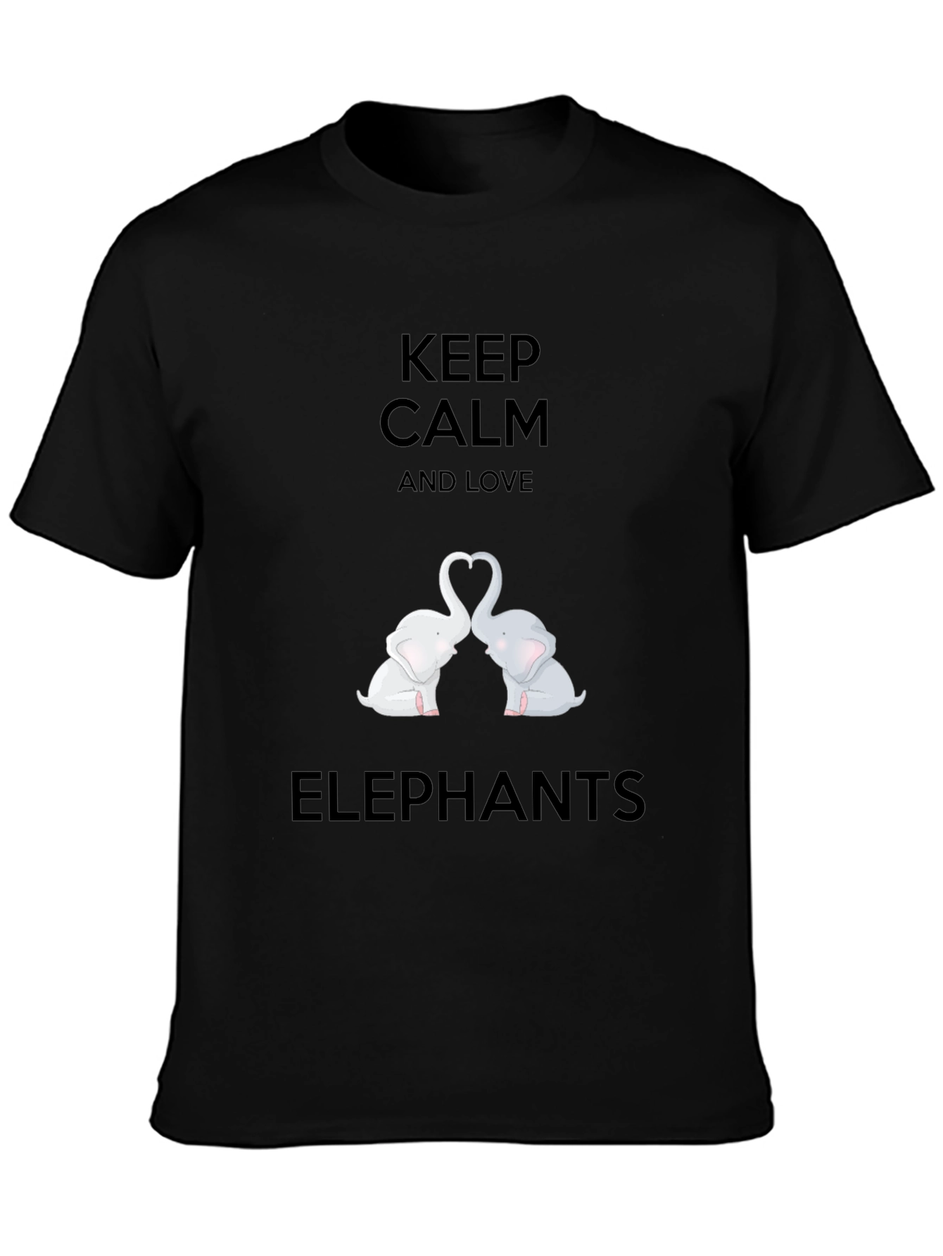 Keep Calm Love Elephants T-Shirt