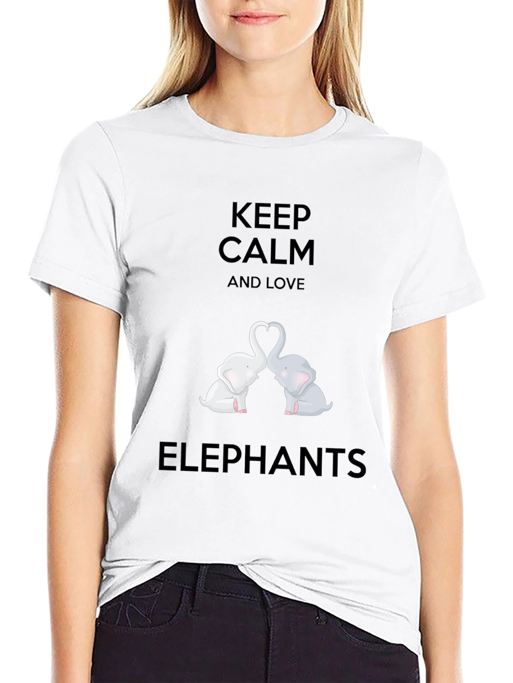 Keep Calm Love Elephants T-Shirt
