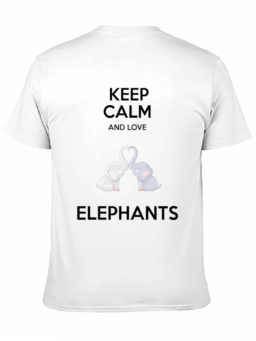 Keep Calm Love Elephants T-Shirt