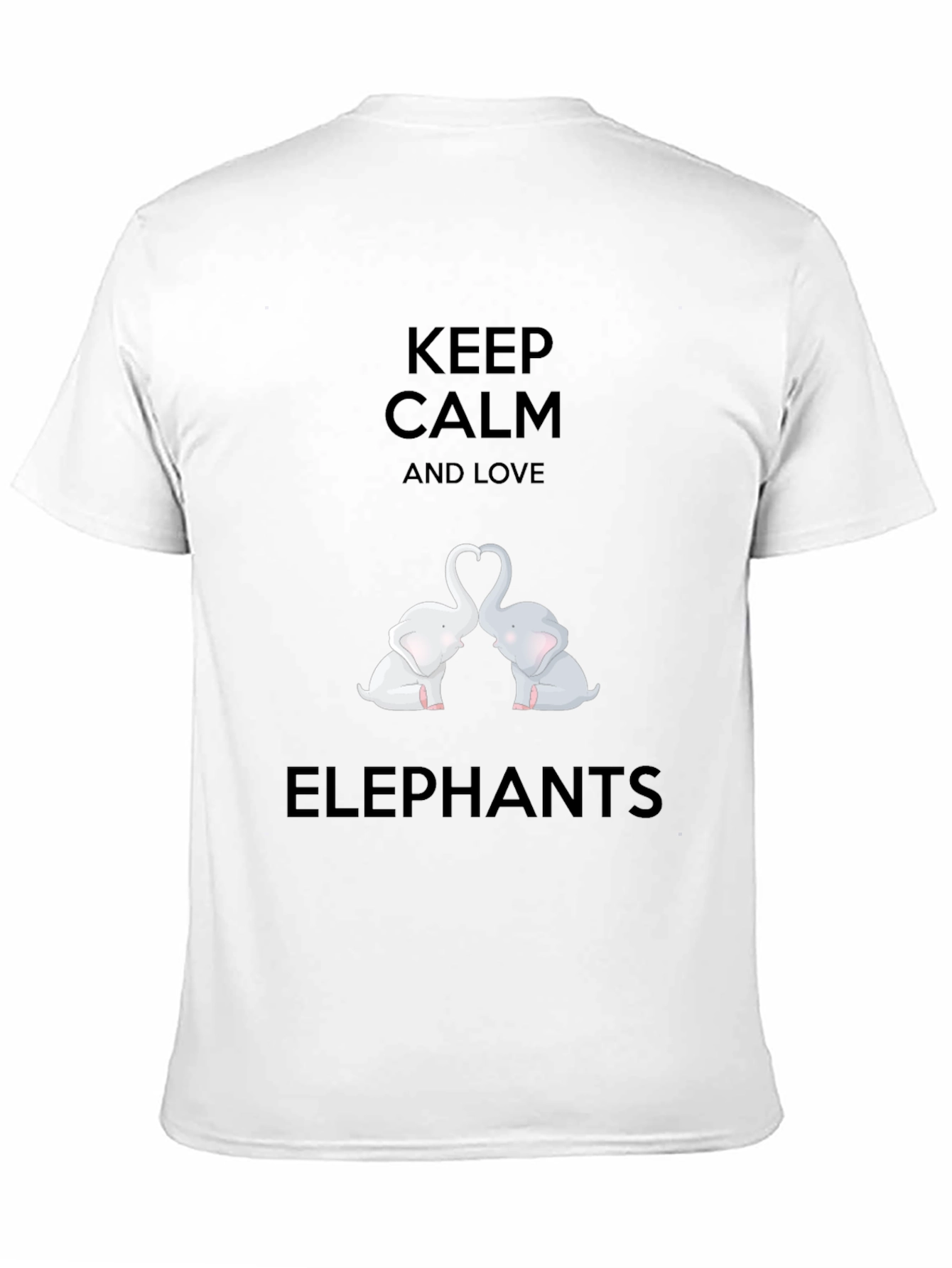 Keep Calm Love Elephants T-Shirt